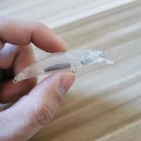 „Japoniškas ietis 60S Slow Sking Minnow Lure 6,5 cm / 5,3 g DIY Blank“