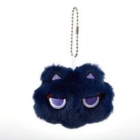 Kawaii Q-Version Anime Squeaky Cat Ball Keychain Cartoon Plush Doll Pendant Keyring Cute Toys Anime Peripheral Fans Gifts juoda