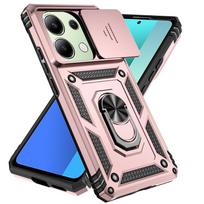 For Xiaomi Redmi Note 13 Pro 4G Case Slide Camera Lens Protector Armor Military Grade Ring Case For Redmi Note13 Note 13Pro 4G Redmi Note 13 Pro 4G