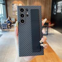 Anglies pluošto tekstūros silikono elastingas riešo dirželio telefono dėklas, skirtas Samsung Galaxy S25 S24 S23 Ultra Plus smūgiams atsparus kompiuterio kietas dangtelis For Samsung S25Ultra