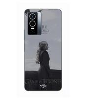 Case for Vivo Y76 5G game of thrones house of the dragon Maniacase juoda