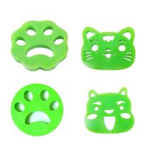 1PC Removal Pet Hair Remover Hair From Fur Catcher Remove Reusable Lint Dogs And Cats Green green
