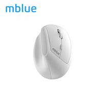 MEIZU mblue M206 Pro 2.4G belaidė pelė vertikali tyli pelė 4000DPI 580mAh pelė MacBook, Windows, balta balta
