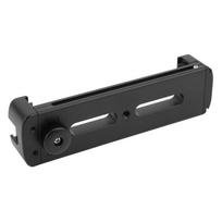 Desktop Tablet Holder 14in Interface Mobile Phone Stand Clip Bracket with Cold Shoe gray