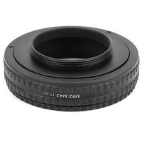 NEWYI M52‑M42 17‑31mm Camera Adjustable Focusing Helicoid Adapter Macro Extension Tube