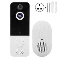 Wireless Video Doorbell Camera 1080P WiFi Cloud Storage 2 Way Audio Motion Detector for Home