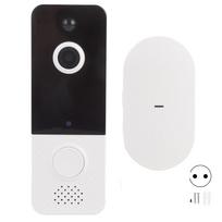 1080P WiFi vaizdo durų skambutis PIR naktinio matymo APP nuotolinis su Ding Dong skambučiu vilai, namams, biurui
