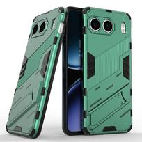 For OnePlus Nord4 Nord 4 5G Global Back Cover Phone Case Armor Shockproof Magnetic Kickstand Anti-Fall Protect Coque Funda Cases For OnePlus Nord 4 žalia