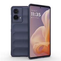 Case For Motorola Moto G85 5g Back Cover Phone Case Soft Liquid Silicone Anti-fall Shockproof Protect Funda Coque Cases For Moto G85 dangaus mėlyna spalva