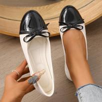 Moteriški plokščiapadžiai batai Madingi balerinos įsispiriami mokasinai Elegantiški su raišteliu plokščiapadžiai sportbačiai Moteriški madingi motinos batai Zapatos De Mujer 35 black
