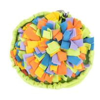 Pet Snuffle Mat Multifunctional Dog Slow Food Sniffing Pad Polar Fleece Interactive Foraging Puzzle gray