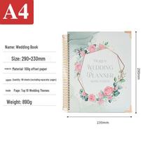 Cross-Border Wedding Planner: High-Value Coil Notebook for Planning