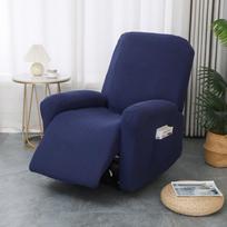 Chivas Elastic Sofa and Recliner Cover 1-Seater 4 pcs gray