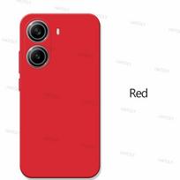 For Xiaomi POCO X7 Pro Case Xiaomi POCO X7 Pro Global Cover Shockproof TPU Liquid Silicone Phone Back Cover Xiaomi POCO X7 Pro For POCO X7 Pro raudona
