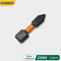 Magnetinis kryžminis atsuktuvo galvutė 25/50/65/70/90/150mm Nerūdijantys antgaliai 1/4 colio šešiakampis antgalis elektriniam atsuktuvui 25MM juoda
