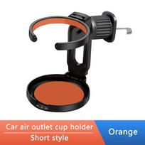 SEAMETAL Car Air Vent Drink Cup Bottle Holder Foldable Auto Water Bottles Drink Rack Stand Multifunctional Car Coffee Cup Holder black