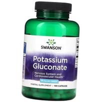Potassium Gluconate, Potassium Gluconate 99, Swanson 100 caps (36280142) 100caps