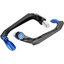 Motorcycle Die-casting Aluminum Alloy Handlebar Brake Clutch Lever Hand Guard Protector Modification Accessories Handguard mėlyna