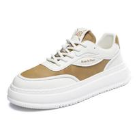 Men Casual Leather Luxury Vulcanized Shoes Flat Designer Antiskid Sneakers Autumn Brand Suede Shoes Comfortable Footwear2024 New 39