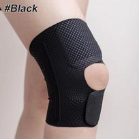1PC Knee Braces with Side Stabilizers for Knee Pain and Support Women/Men,Breathable Adjustable Compression knee sleeve M(34-44cm) gray