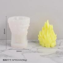 Kurti Formą Rankų Darbo Formos Unikalios Dekoracijos 3D Silikoninės Žvakių Formos Žvakių Gamybai Pyragų Dekoravimo Aksesuarai Reikmenys yellow