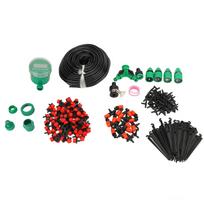 Greenhouse Micro Drip Irrigation Kit Automatic Irrigation System Patio Misting Plant Watering black