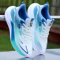 Men's shoes men's sports shoes new versatile summer breathable mesh shoes light casual soft-soled running shoes men 39 balta
