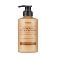 Kundal E Thermal Spa Scrub Body Wash 500ml (3 types, choose 1) Leather Iris