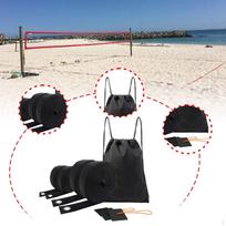 Beach Volleyball Lines for Sand Set ,Compact Easy to Setup Webbing Professional juoda