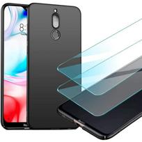 Case - Xiaomi - Redmi 8 - Black - Very Thin - Tempered Glass Included