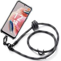 Case - Xiaomi - Redmi Note 12 5G - Shockproof - Anti-Scratch - Detachable Lanyard