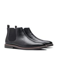 2025 Botas de motociclista 40~46 Men Chelsea Boots Brand Retro Comfortable Fashion Men Boots Botas de cuero genuino mujer 40