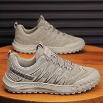 Summer men's shoes new breathable bag head labor insurance shoes men's trend versatile non-slip wear-resistant sports and leisure outdoor shoes 39