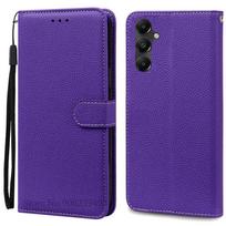 A05S Case For Coque Samsung Galaxy A05s Case SM-A057F Leather Wallet Flip Case For Samsung Galaxy A05S Phone Case Fundas Cover For Samsung A05S tamsiai violetine spalva