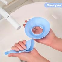 Mushroom Waterproof Face Washing Wrist Strap Hair Washing Household Cute Anti Slip and Moisture-proof Sleeve Splash Proof Sailor Wristband Blue