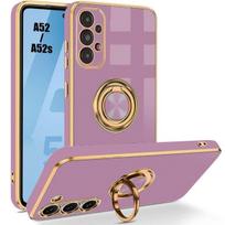 Case - BOOLING - for Samsung Galaxy A52/A52s 5G - Shockproof - 360° Rotating Stand - Purple violetinė