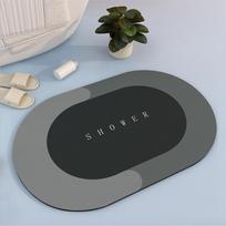 Super Absorbent Floor Bath Shower Mat Quick Drying Bathroom Rug and Mat Set Door Toilet Carpet Non-slip Kitchen Home Oil-proof 40CMx60CM