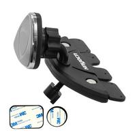 XNYOCN magnetinis automobilio planšetinio kompiuterio stovas, kompaktinio disko lizdas, telefono laikiklis 360 sukimosi palaikymas, skirtas Ipad Pro Mini iPhone 14 Xiaomi Samsung Tab juoda