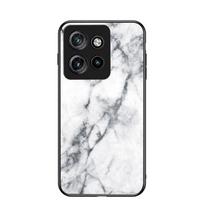 Marbling Tempered Glass Phone Case For Motorola Edge 20 30 Ultra 40 Neo 50 Pro 60 Fusion Moto G24 Power G04 E14 G35 5G G85 G05 G15 E15 G04S Cover Moto Edge 60 Neo black