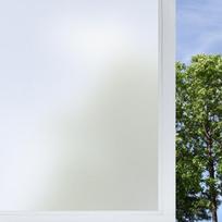 Matiniu stiklu langų plėvelė Privatumo plėvelė Apsauga nuo UV, Matinė langų plėvelė privatumui, be klijų, Langų plėvelė privatumui vonios kambariui, namams 30x100 cm white