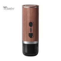 Portable Espresso Coffee Machine Self Heating Easy To Clean Battery Powered Rechargeable Electric Small Travel Expresso Maker juodmedis