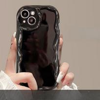 Tinka Apple 14promax mobiliojo telefono dėklui IPhone 13 silikoninis minkštas dėklas 11/12mini lazerinė širdelės grandinėlė iphone 14 pro