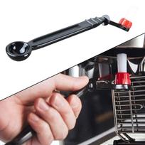 Coffee Machine Brush Cleaning Tool ,Detachable Espresso Cleaner Brush, for Bar Kitchen Spoon length 15.85cm