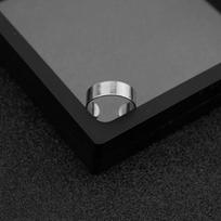 Nerūdijančio plieno itin plati diskotekos juosta berniukams ir mergaitėms Adjustable opening black