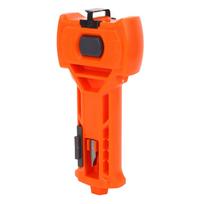 Door Latch Mortise Tool Built in Scoring Chiseling Portable Latch Installation Tool for 138 Or orange