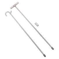 32 Inch 5th Wheel Pin Puller Stainless Steel Fifth Wheel Pin Puller Heavy Duty Portable T Handle