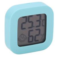 Mini elektroninis temperatūros ir drėgmės matuoklis, patalpų termometras-higrometras su dvipuse juosta