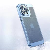 Electroplating Heat Dissipation Mesh Case Suitable for IPhone16PROMAX Cooling Mobile Phone Case 15 Apple 13 Full-inclusive Jacket iPhone 7/8/SE2 gray