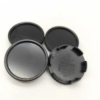 4 pcs. Wheel center caps, 58 mm / 51 mm, black