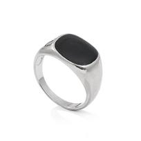 TEMU men's ring retro domineering personality men's ring inlaid with diamond jewelry No.6